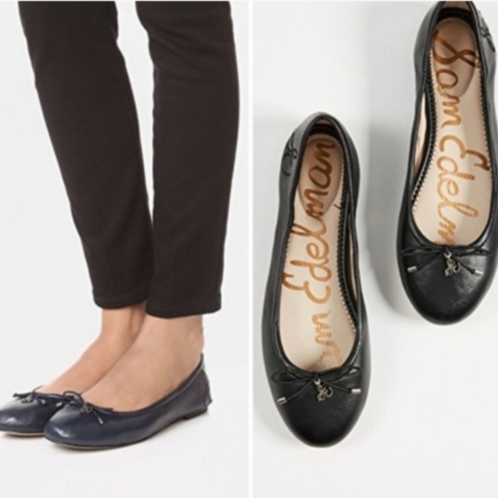 Sam Edelman Women's Felicia Ballet Flat Black 7.5